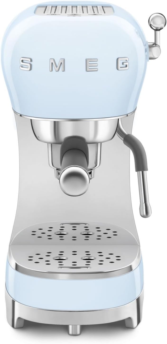 Machine à café expresso manuelle Smeg + 4 paquets de café moulu premium offerts