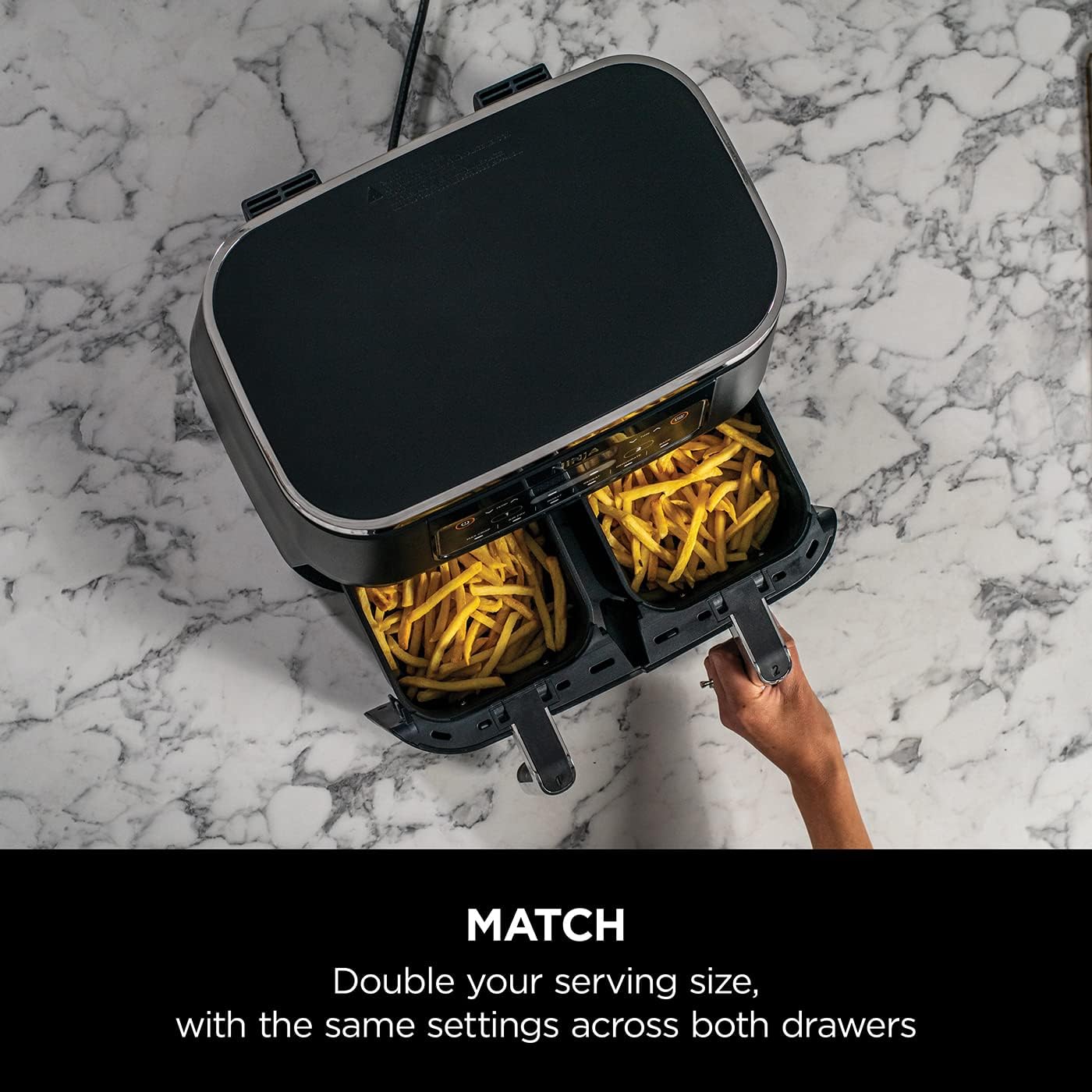 World Cup Kit: Ninja Dual Zone Air Fryer + Ninja Foodi StaySharp 14-Piece Knife Block