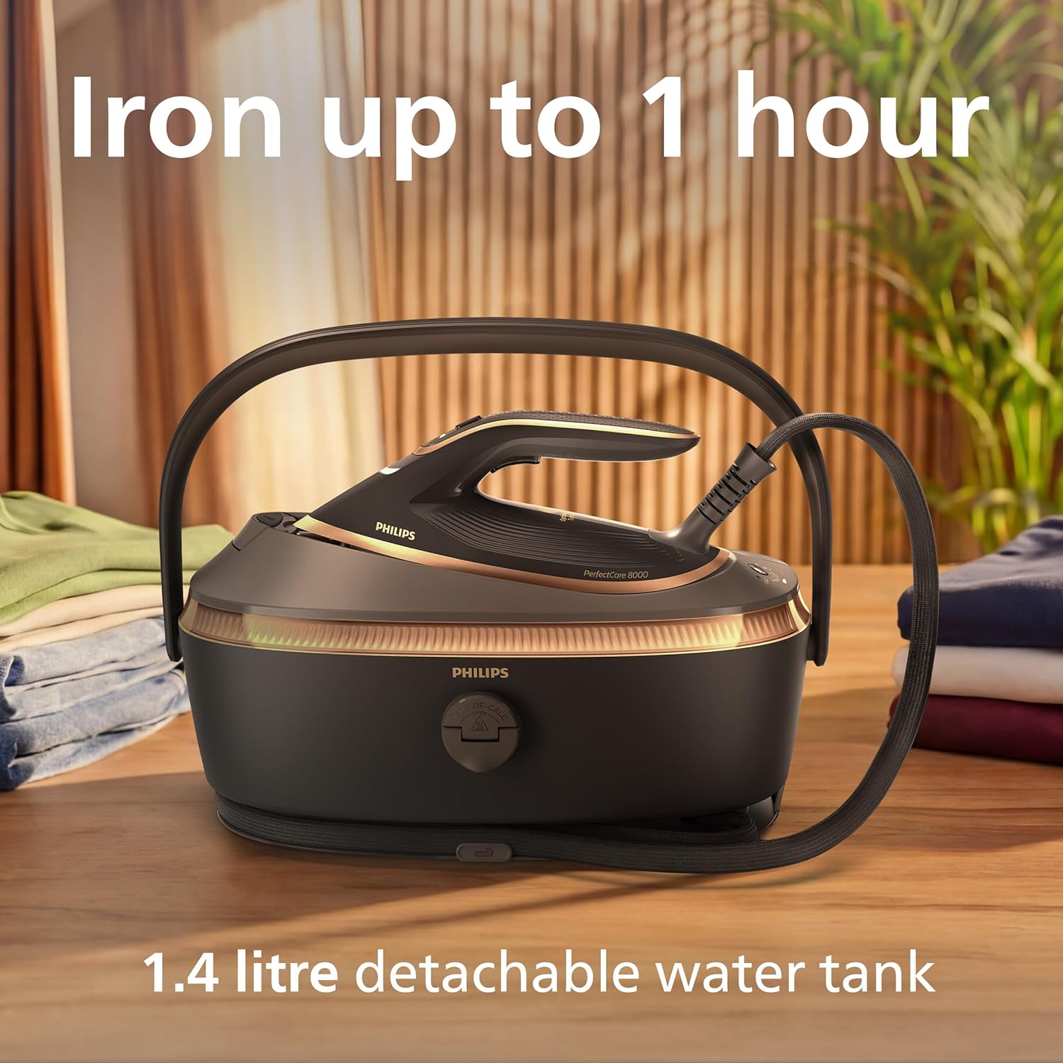 Philips PerfectCare 8000 Series Steam Generator - 3120W, 750g + Gift ๐