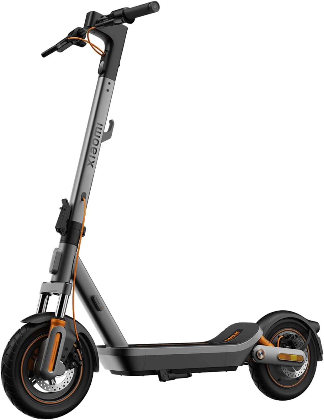 Xiaomi E-Scooter, 6 Max, mit Deutscher Straßenzulassung (Max 20km/h, bis 75km Reichweite, 12" Tubeless-Reifen, Doppelfederung, Doppelbremse, Apple Find My, App, Faltbarer Scooter)