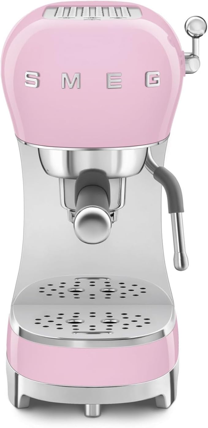 Machine à café expresso manuelle Smeg + 4 paquets de café moulu premium offerts
