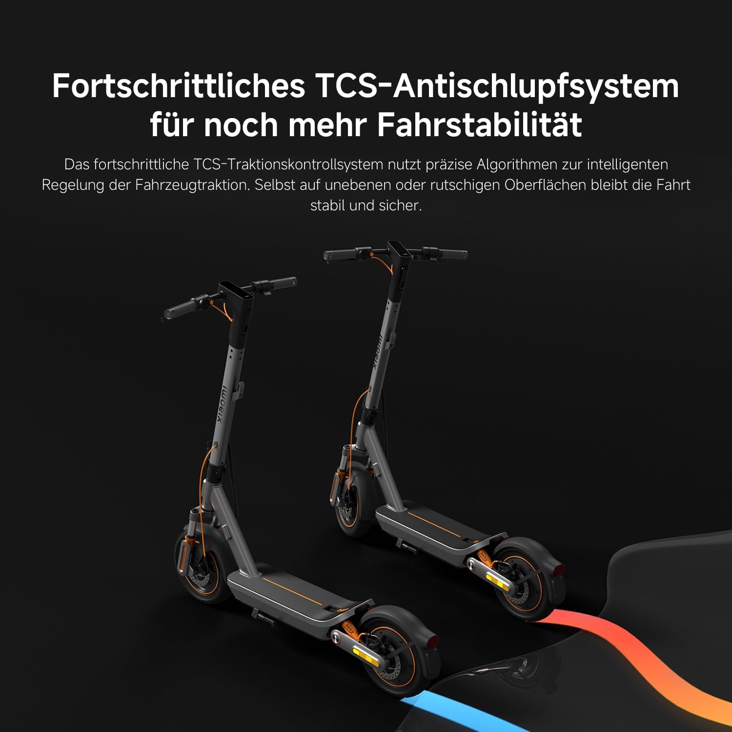 Xiaomi E-Scooter, 6 Max, mit Deutscher Straßenzulassung (Max 20km/h, bis 75km Reichweite, 12" Tubeless-Reifen, Doppelfederung, Doppelbremse, Apple Find My, App, Faltbarer Scooter)